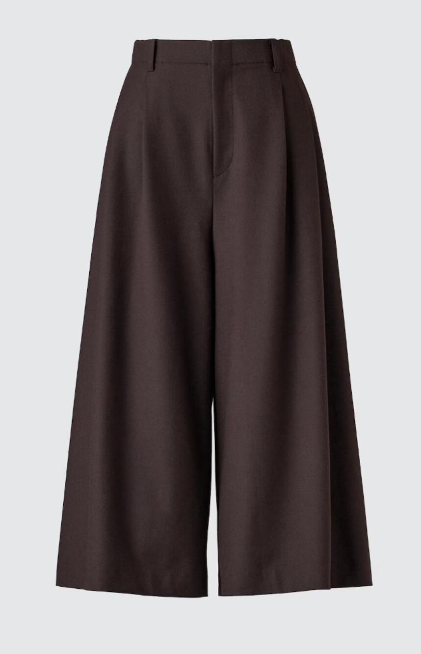 Uniqlo C Women's Culottes in Brown